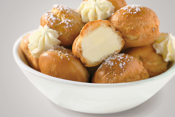 Mini-Windbeutel Sahne Mini-Windbeutel Sahne