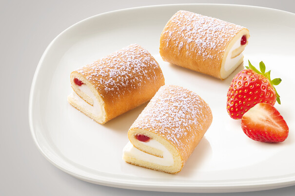Mini-Rolly Erdbeere Mini-Rolly Erdbeere