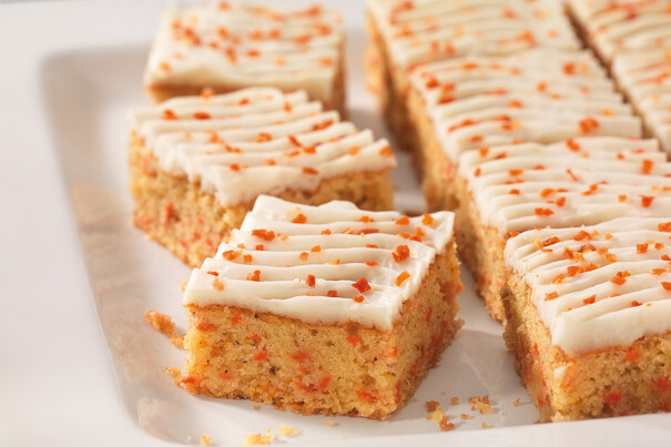 Carrot-Cake, geschnitten Carrot-Cake, geschnitten