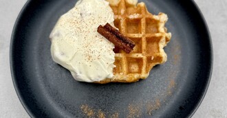 Lütticher Waffel Zimtschnecken-Style