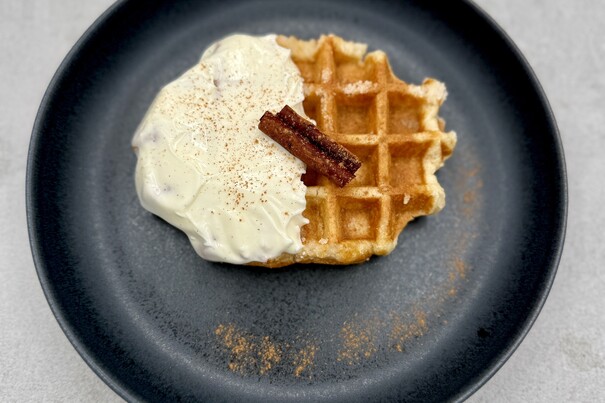 Lütticher Waffel Zimtschnecken-Style