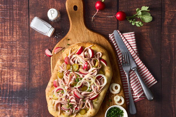 Brotzeit Wurstsalat