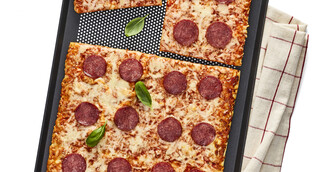 1/1GN 48x28cm Pizza Putensalami mit Rind