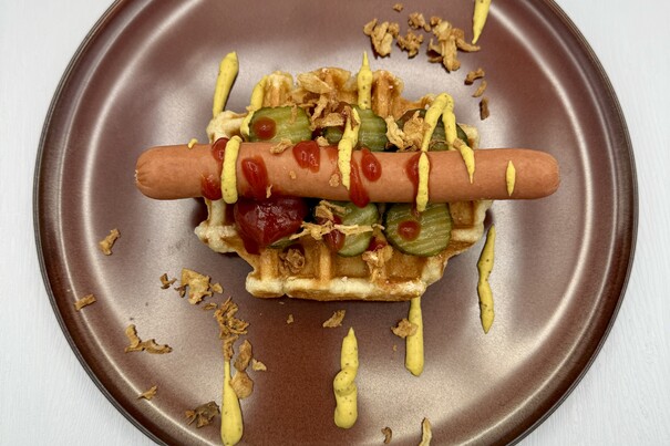 Stars & Stripes Waffle Dog