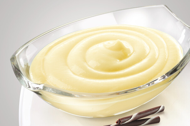 Pudding ohne Kochen Bananen-Geschmack