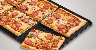 1/1GN 48x28cm Pizza Putensalami mit Rind