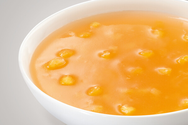 Fruchtkaltschale Aprikosen-Geschmack Fruchtkaltschale Aprikosen-Geschmack