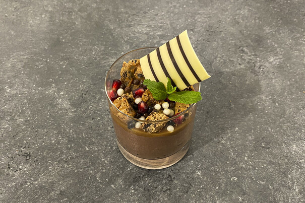 Mousse au Chocolat, Toffee & Cookie