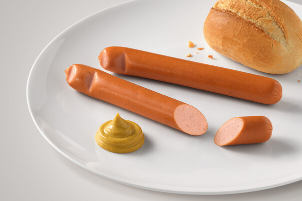 Vegetarisches Würstchen nach Wiener-Art Vegetarisches Würstchen nach Wiener-Art