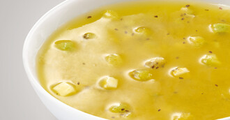 Fruchtkaltschale Kiwi-Bananen-Geschmack