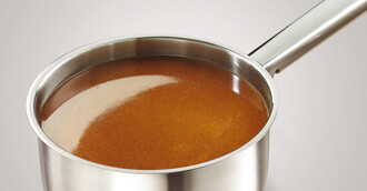Demi-glace, Granulat