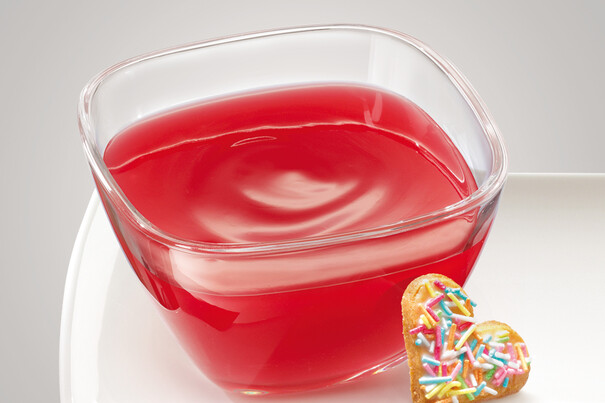 Basis für Rote Grütze Himbeer-Geschmack, glatt