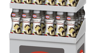 Display Dessertsoße Schokolade