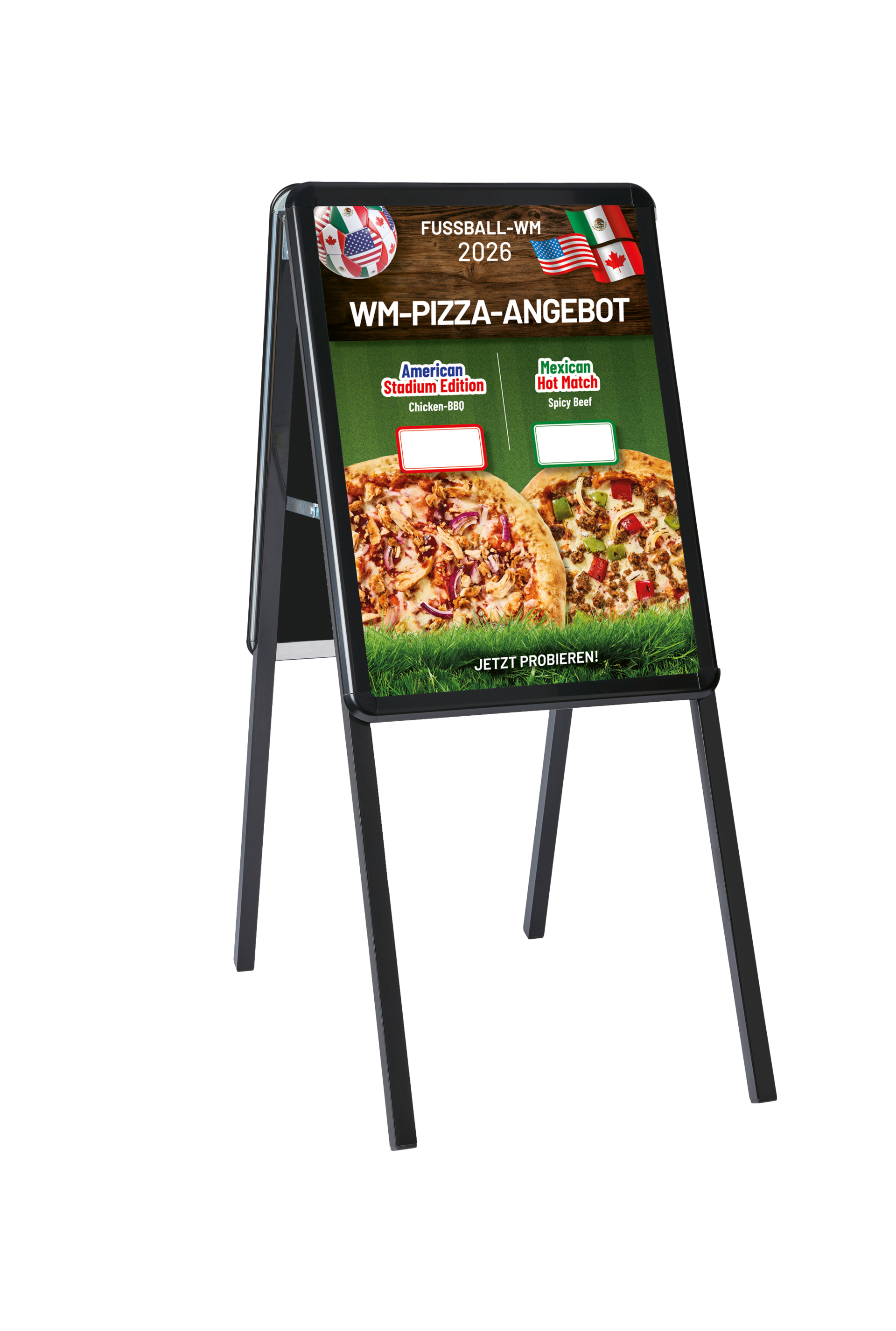 Top aufgestellt mit überragendem Werbematerial