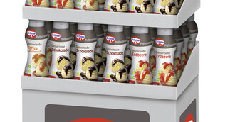 Display Dessertsoße gemischt