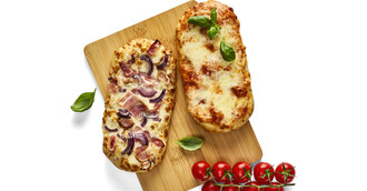 Pinsa Snack Pancetta e Cipolla