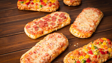 Luftig, kross und handlich: Pizza Snacks