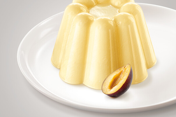 Klassischer Grießpudding Mandel-Geschmack Klassischer Grießpudding Mandel-Geschmack