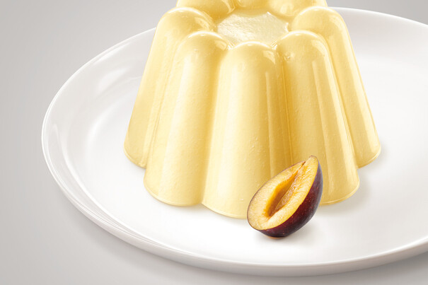 Klassischer Grießpudding Mandel-Geschmack Klassischer Grießpudding Mandel-Geschmack