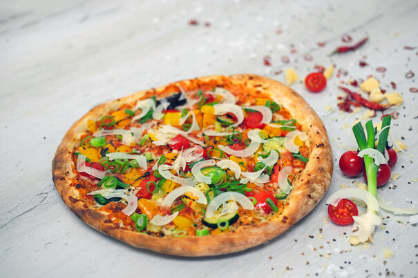 Pizza Verdure piccante