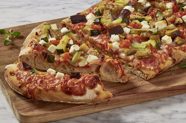 La PINSA! Verdure e Formaggio di Capra La PINSA! Verdure e Formaggio di Capra