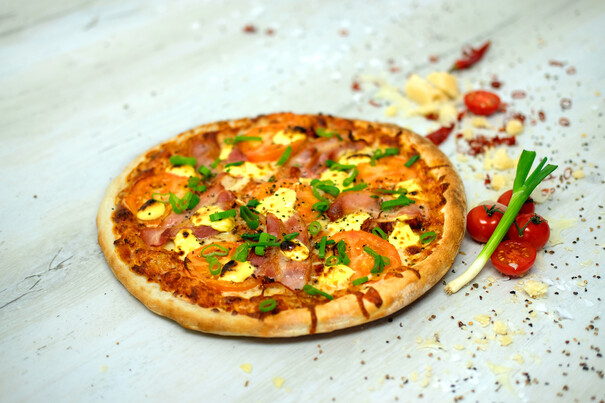 Pizza Prosciutto e Pollo