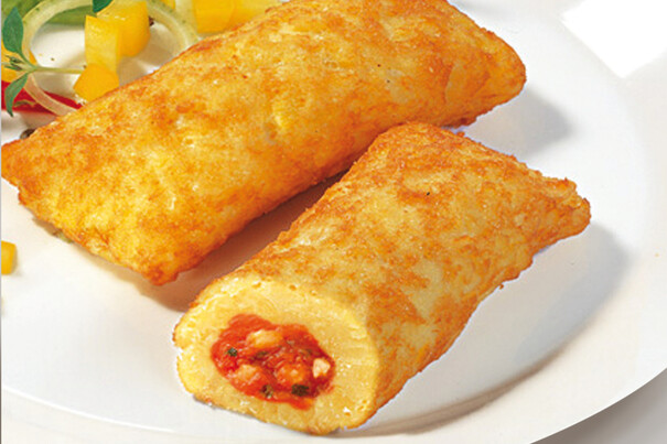 Kartoffeltaschen Tomate-Mozzarella Kartoffeltaschen Tomate-Mozzarella