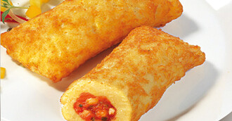 Kartoffeltaschen Tomate-Mozzarella