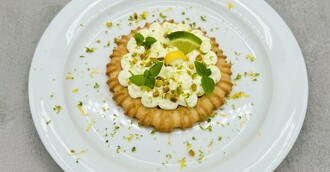 Paradiescreme Zitrone auf Tartelettes (Tarta Lima)