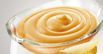 Pudding ohne Kochen Sahne-Karamell-Geschmack
