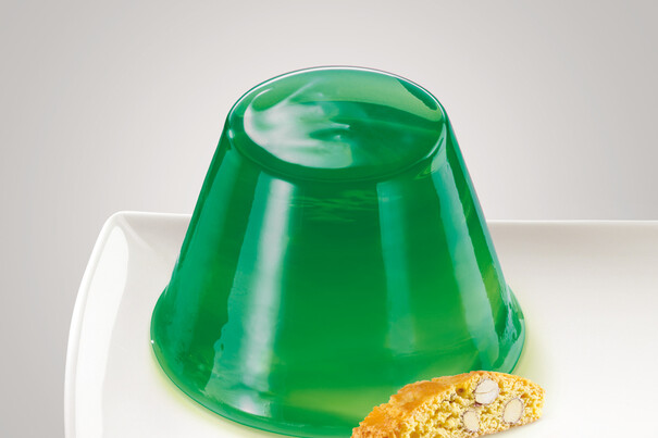 Vegane Götterspeise Waldmeister-Geschmack Vegane Götterspeise Waldmeister-Geschmack