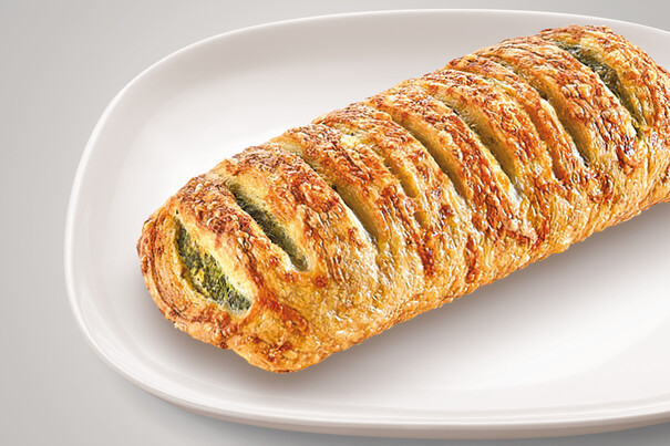 Griechischer Spinatstrudel mit Feta