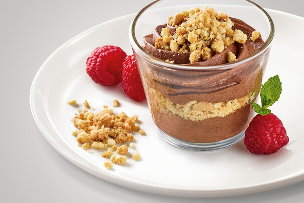 Klassischer Crumble hell