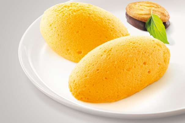 Mousse Mango-Joghurt-Geschmack Mousse Mango-Joghurt-Geschmack