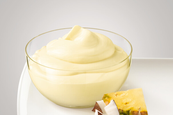 Joghurtcreme Ananas-Kokos